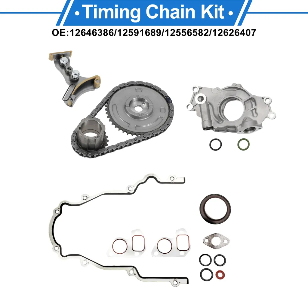 Éliminez les Bruits Moteur avec ce Kit Chaîne de Distribution GM V8