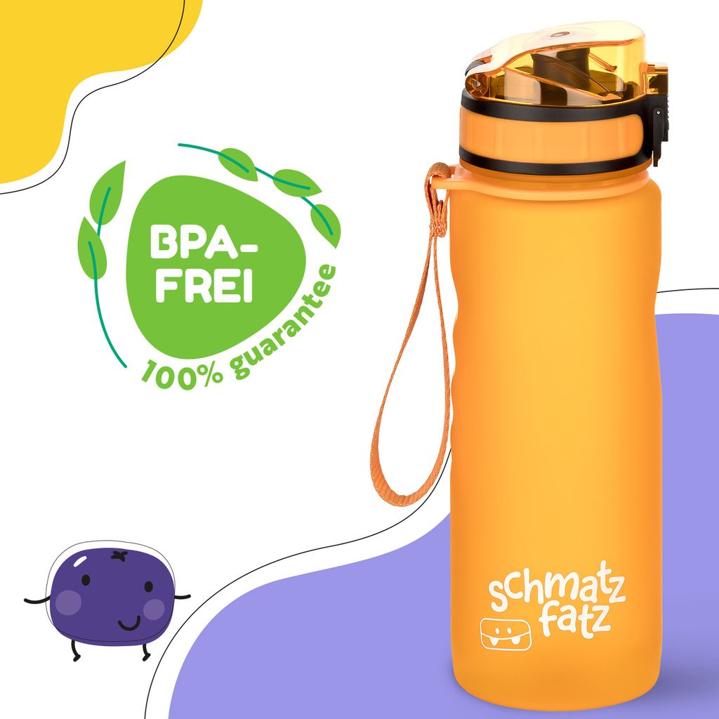 Trinkflasche Wasserflasche Fruchteinsatz 1,5L - BPA Frei “uberBottle“ 720  DGREE