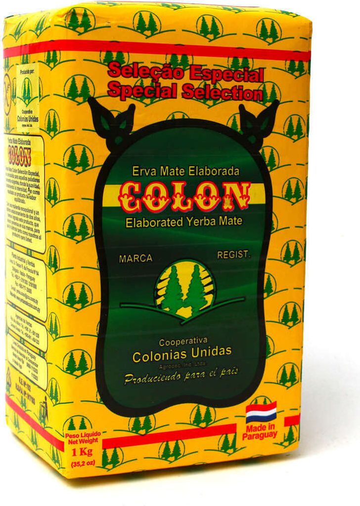 A product package of Yerba Mate.