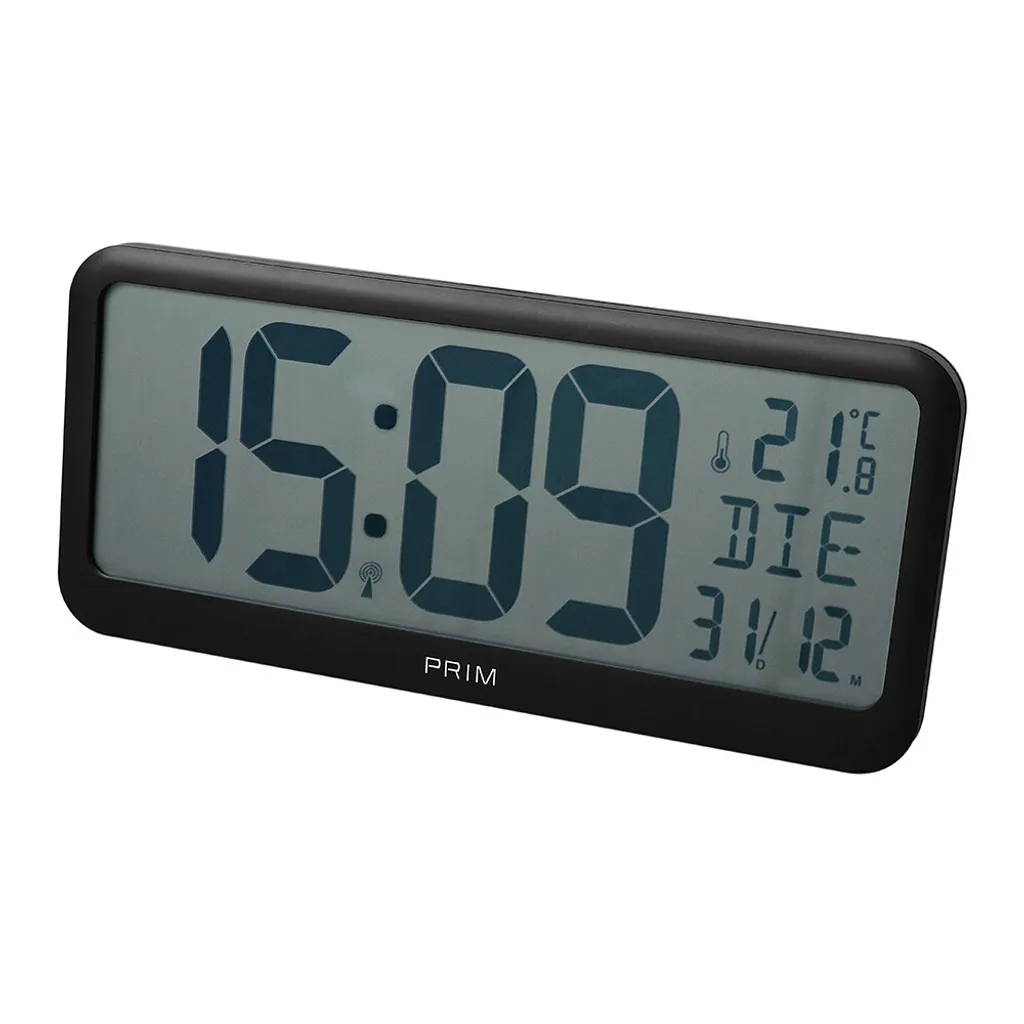 Horloge digitale Prim Radio Nika avec grand écran LED et température