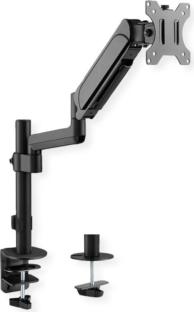 Support Bureau Écran Plat Value 17.99.1181 Noir pour Moniteur 32 Pouces