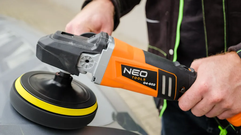Tampone Spugna Morbida 150mm NEO TOOLS | Lucidatura Auto Economica - 4