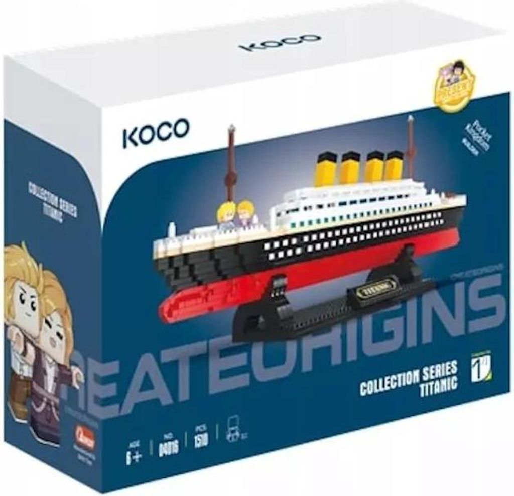iM.Master KOCO Titanic blocchi 1510 elementi 04016 Immagine del prodotto 