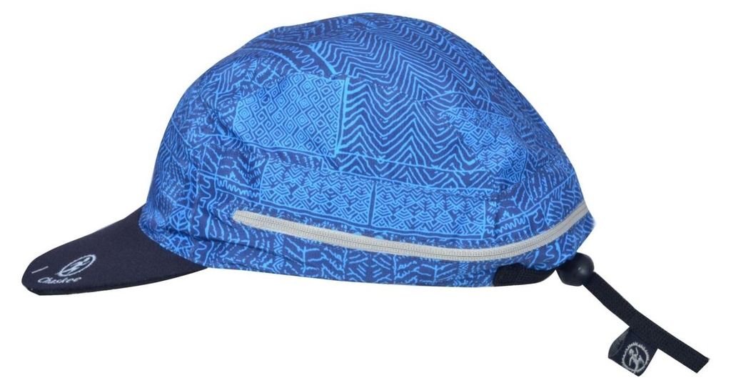 Chaskee Zuma Zip-In Tribal leichte Sportkappe mit Nackenschutz blau /schwarz blau /schwarz
