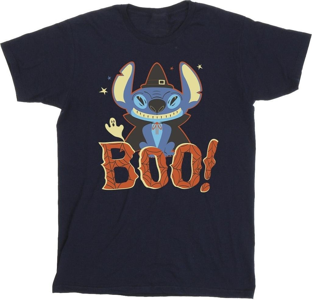 Disney - "Boo!" T-Shirt für Herren BI33672 (M) (Marineblau)