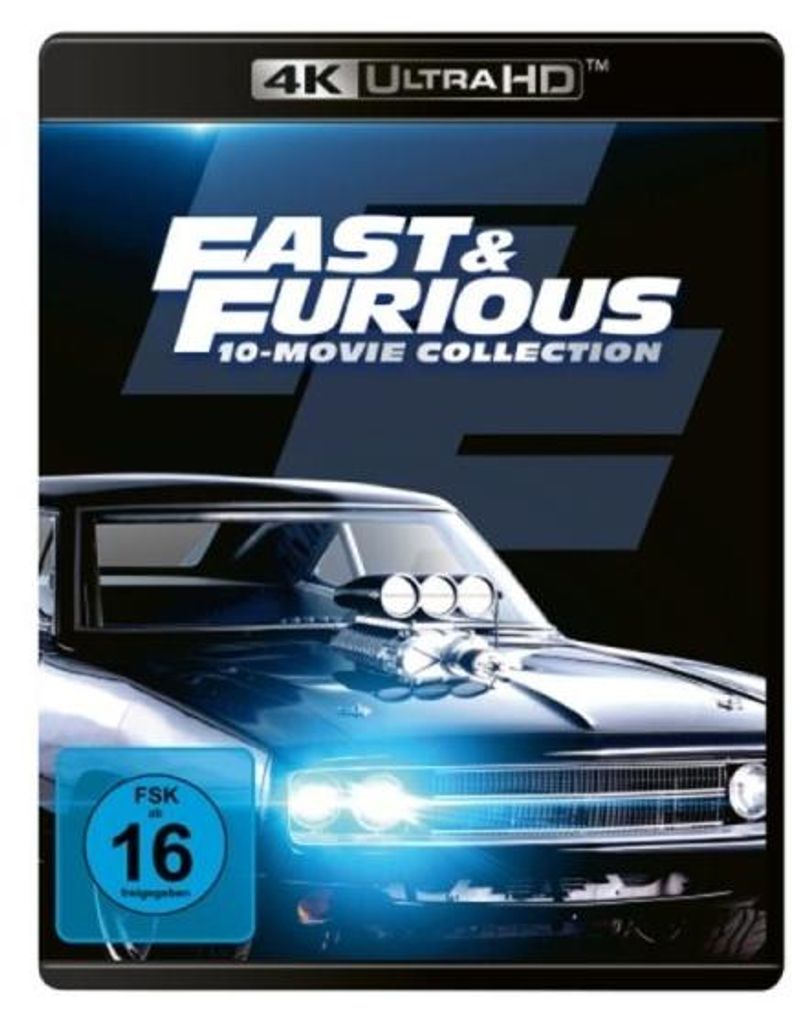 Fast & Furious - 10-Movie-Collection [4K Ultra HD] Obrázok produktu 