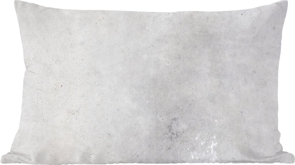 MuchoWow Zierkissen Sofakissen Wohnzimmer Dekokissen 60x40 cm Verwitterung - Beton - Bauwerke - Vintage - Industriell - Grau - Kopfkissen - Polst...
