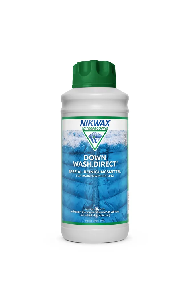 Nikwax Down Wash Nettoyant Haute Performance 1L pour Plumes et Duvets