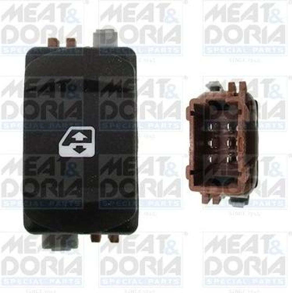 MEAT & DORIA 26111 Fensterheberschalter für RENAULT MEGANE II Kombi (KM0/1) Vorne Links Fensterheber Schalter