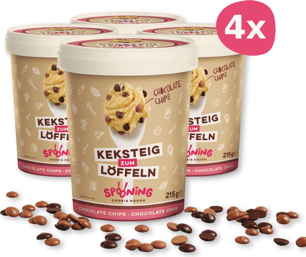 Spooning Chocolate Chips Bundle (4 Stück) Produktbild 