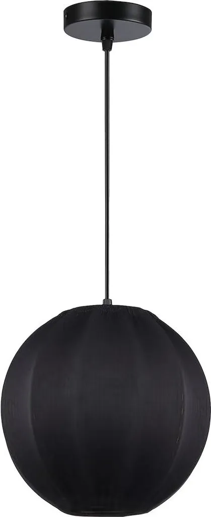Suspension Dana Noir 1xE27 - Luminaire Plafonnier au Design Industriel