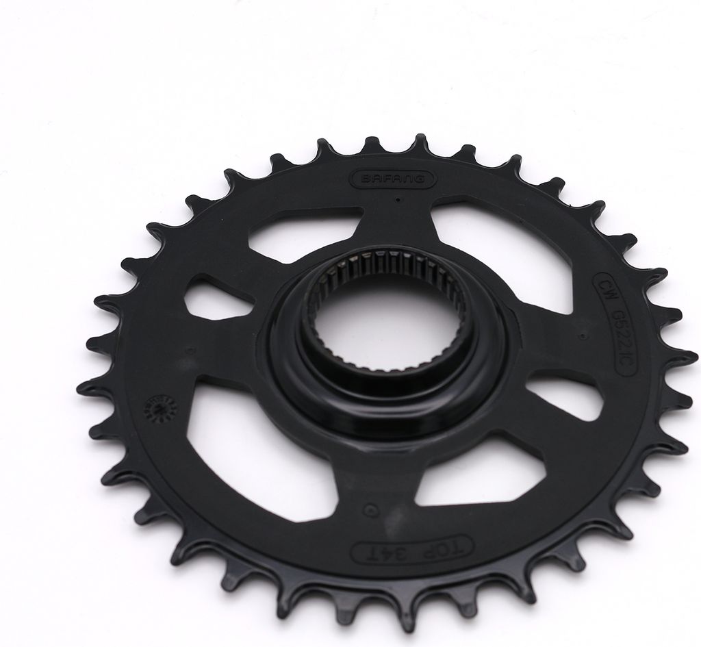 Bafang | 34T Kettenblatt CW G522.1C für M510 Mittelmotoren, 53mm Kettenlinie E-Bike Pedelec Schwarz