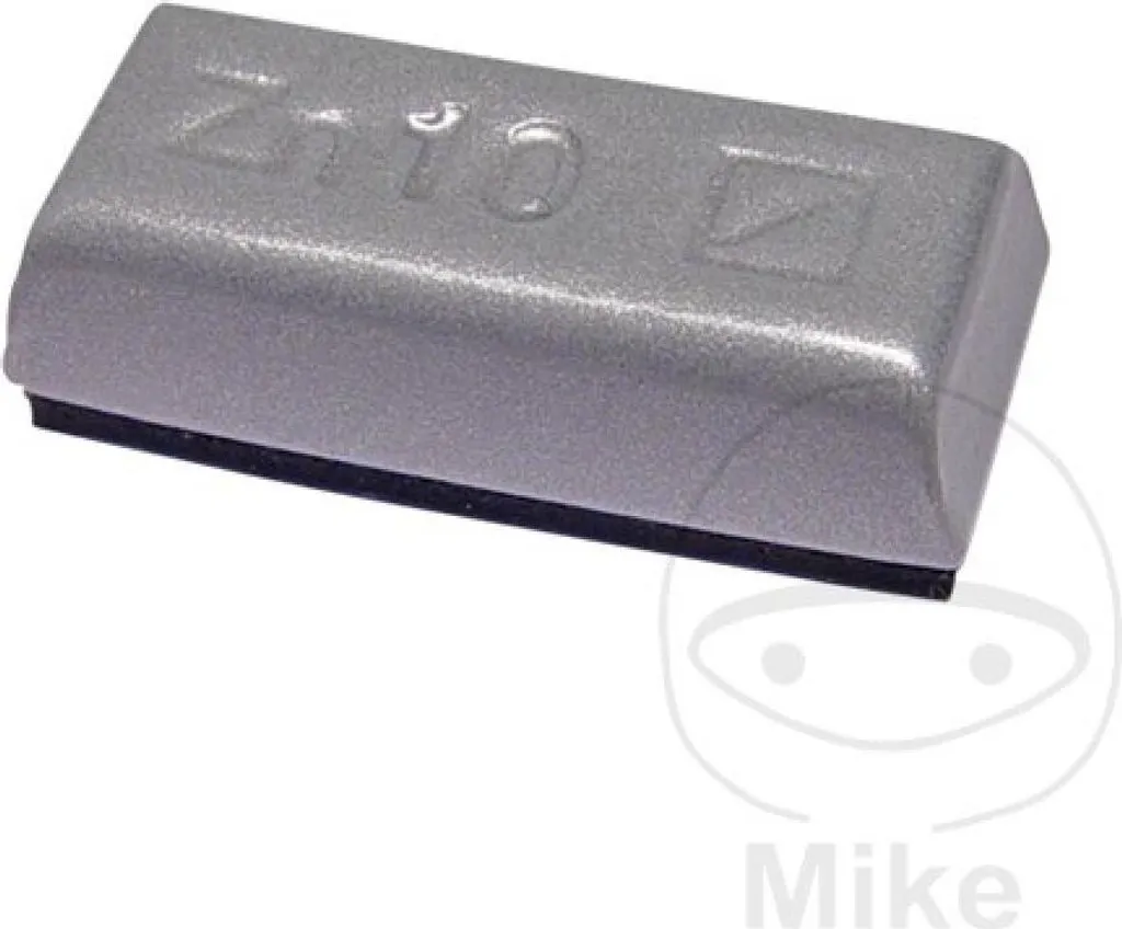 Équilibrage de Roue Moto : 25 Poids Adhésifs JMP 10g Zinc Argenté