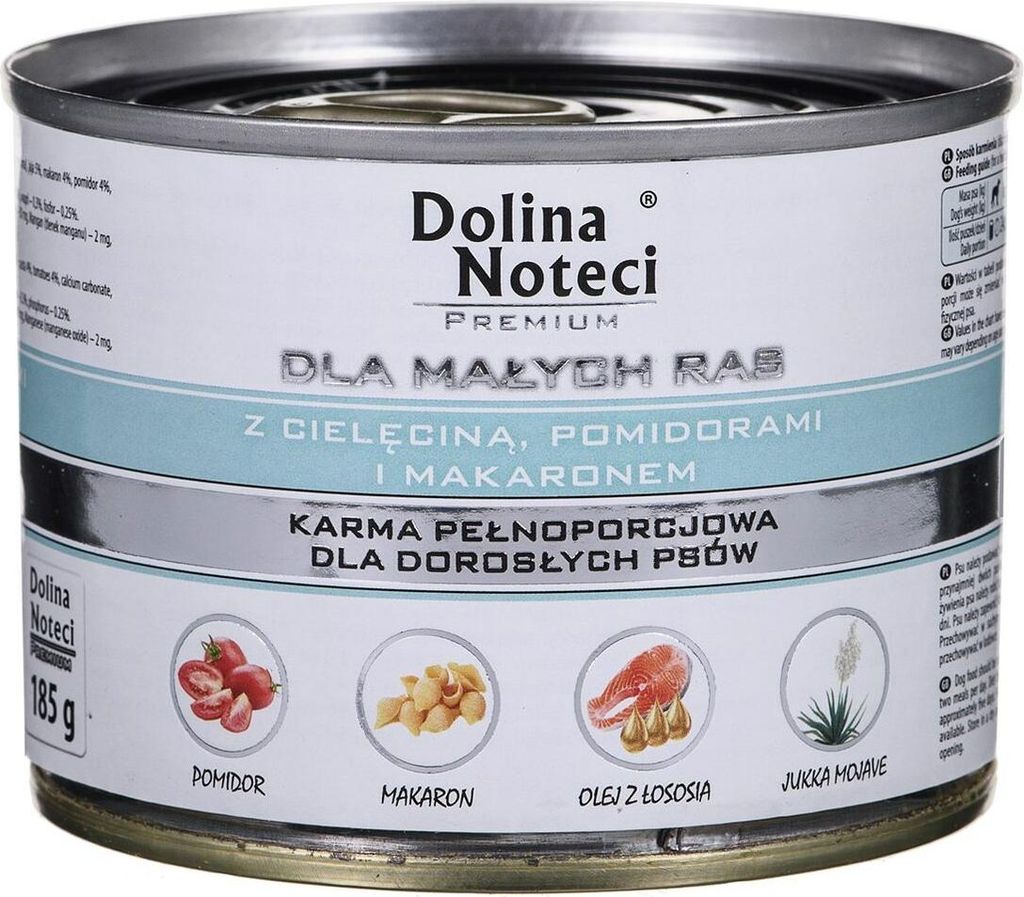 Dolina Noteci Premium z cielęciną, pomidorami i makaronem Zdjęcie produktu 