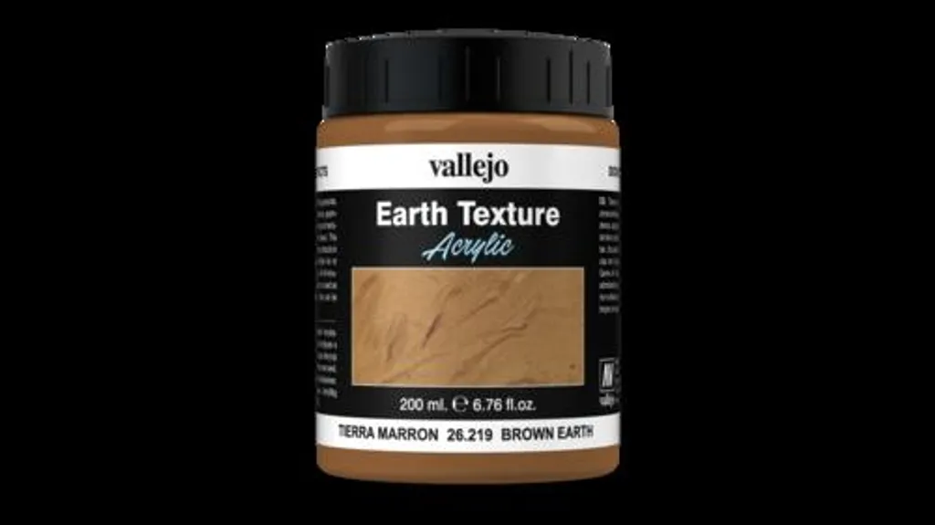 Simuler des textures de terre brune pour décors de maquettes 200 ml - 4
