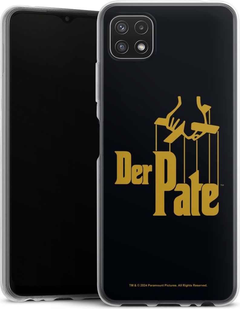 DeinDesign Handyhülle für Samsung Galaxy A22 5G Silikon Hülle Case Smartphone Schutzhülle Logo Offizielles Lizenzprodukt Der Pate