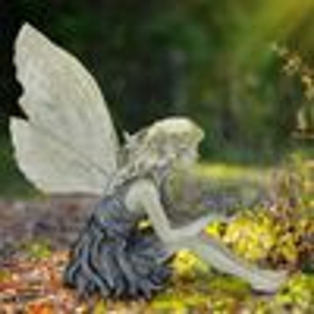 Napco Gartenfigur Sitzende Fee Aus Harz - 61 Cm Hoch, Bronze-Optik, Für Garten & Wohnbereich