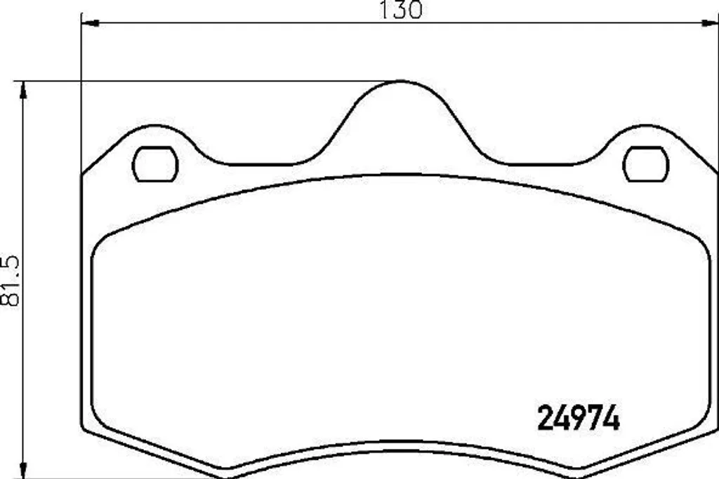 Plaquettes de Frein Arrière pour Ibiza 6J 6P 6L - Brembo P 85 134 Qualité