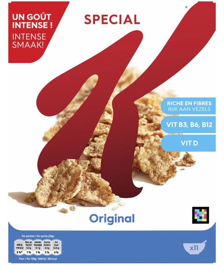 Kellogg's Special K Original Frühstückscerealien, 335 g Produktbild 