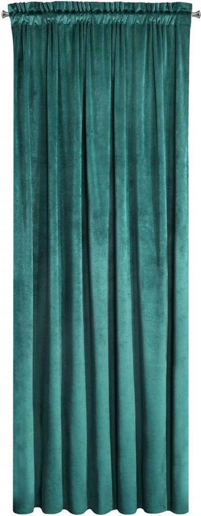 Eurofirany MELANIE Vorhang 140x270 Kräuselband Türkis Produktbild 