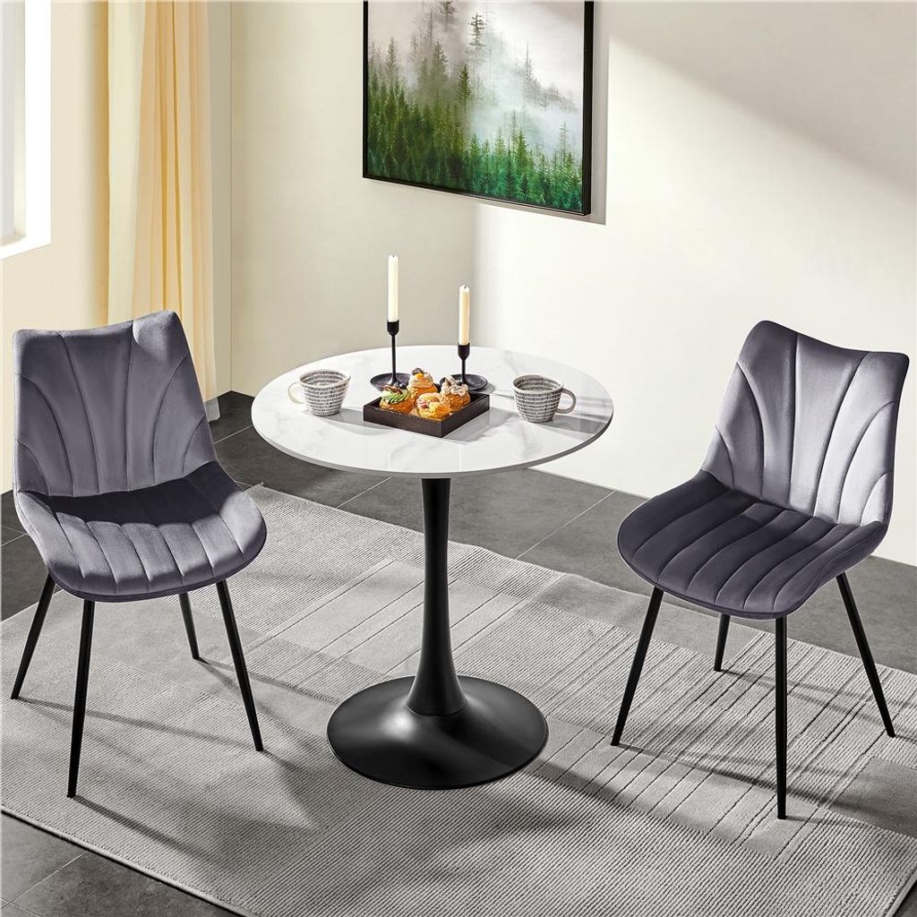 Yaheetech Moderne Esszimmerstühle, 2er Set, mit Produktbild 