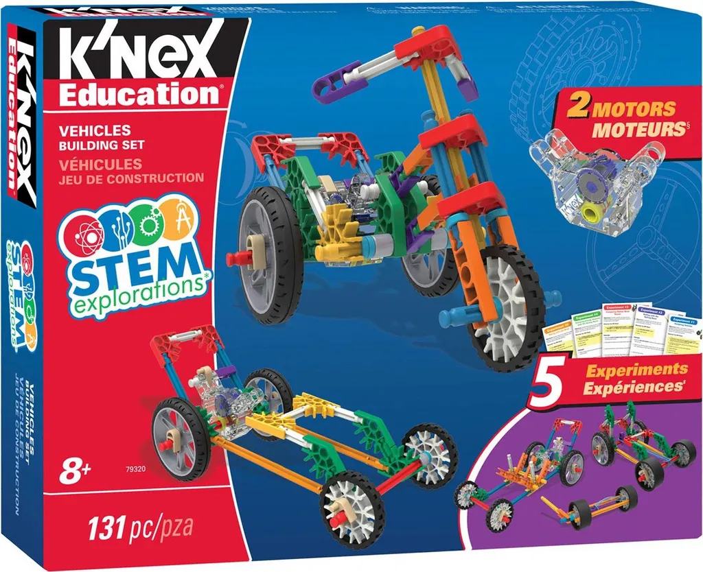 K'nex Explorations Kit de Construction pour Apprendre la Mécanique