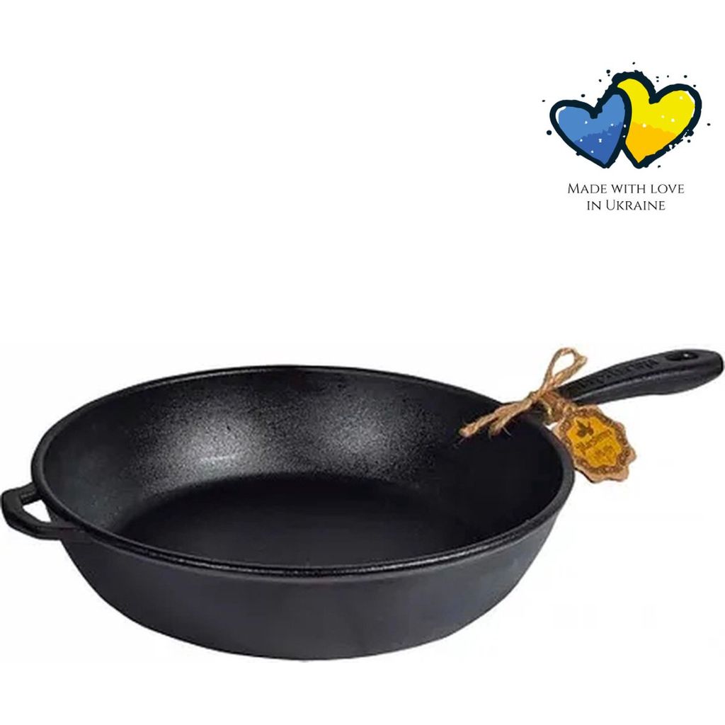 MAYSTERNYA Padella in ghisa per sauté 28 cm - Padella e Immagine del prodotto 