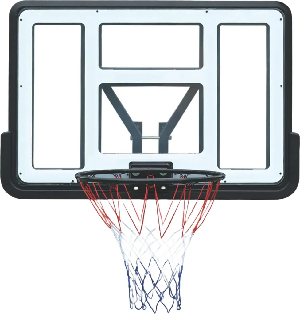 Filet de basketball Prosport et panneau arrière robuste pour extérieur