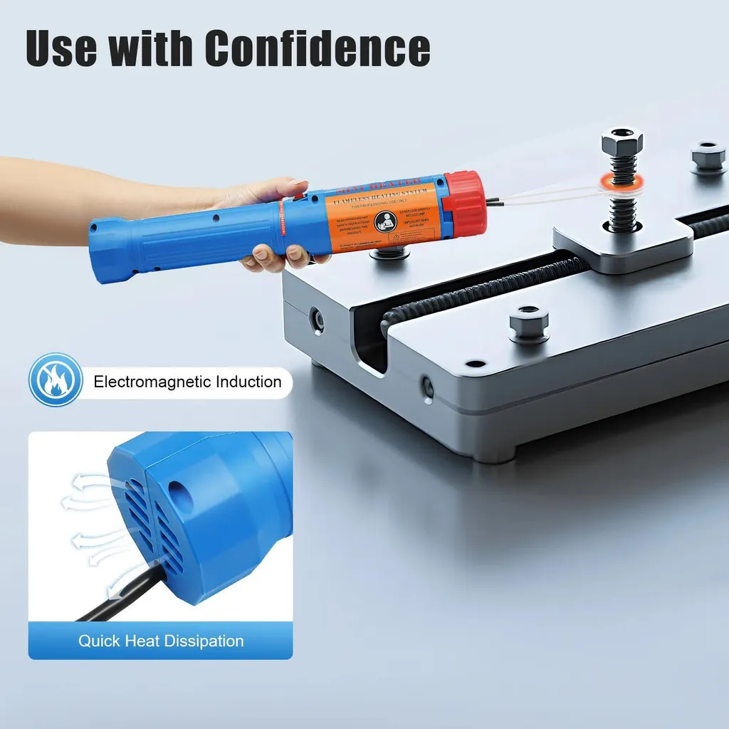 Chauffage par Induction Magnétique 800°C : Solution Anti-Boulon Grippé - 4