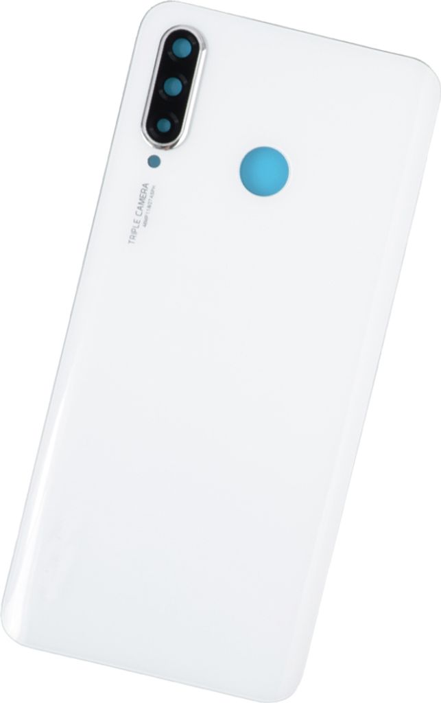 Für Huawei P30 Lite White Weiss MAR-L01A Akkudeckel Produktbild 