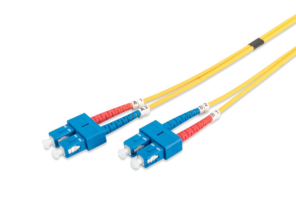DIGITUS Digitus Glasfaser Singlemode Patchkabel, SC / SC