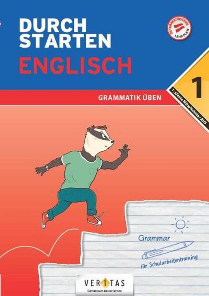 Durchstarten 1. Klasse - Englisch AHS/ BHS - Grammatik Produktbild 