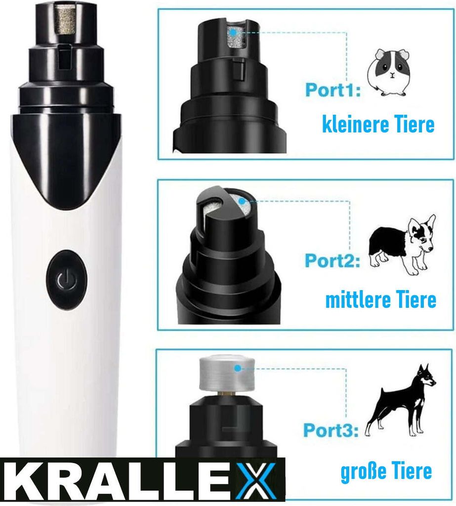 KRALLEX V3 Premium Krallenschleifer Krallen Trimmer Schere Produktbild 6