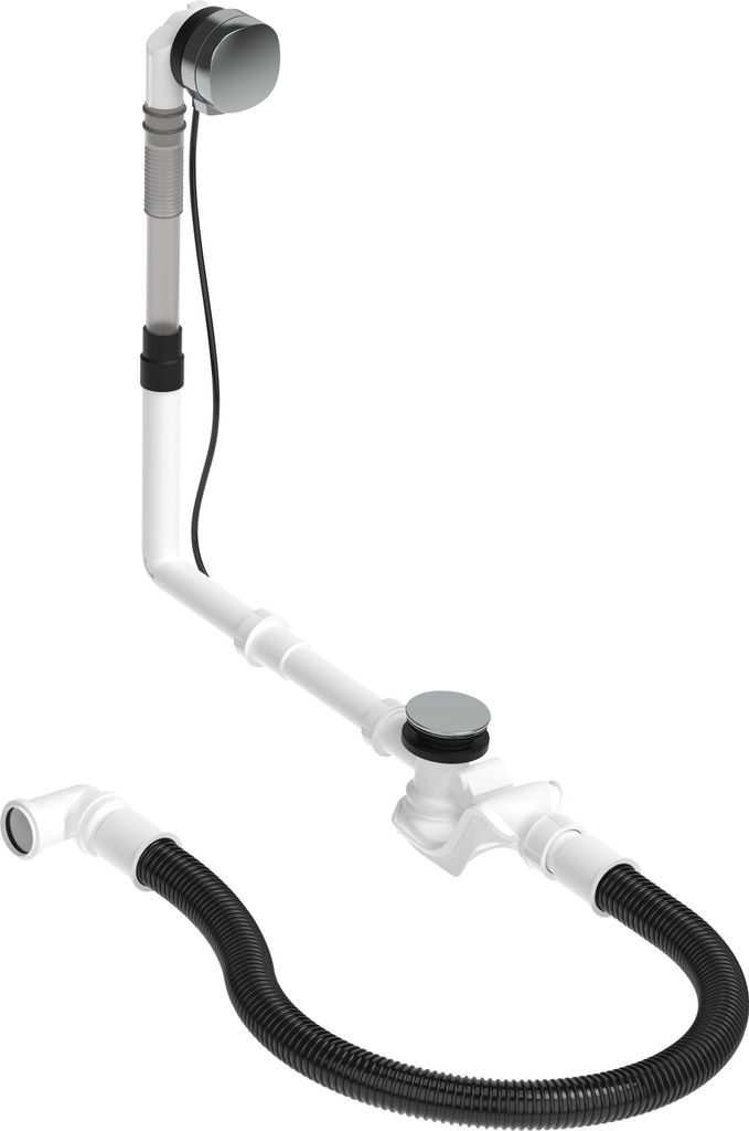 DURAVIT 792219000001000 Ab- und Überlaufgarnitur Quadroval Produktbild 