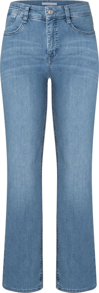 Mac - Damen 5-Pocket Jeans, LAURA Authentic (5225-90-0387L), Größe:W42, Länge:L30, Farbe:authentic baby blue (D429)
