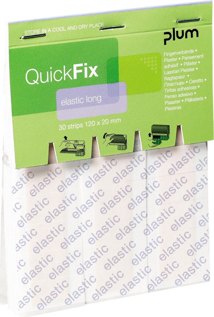 Pflasterstrips QuickFix Fingerverband elastisch Plum