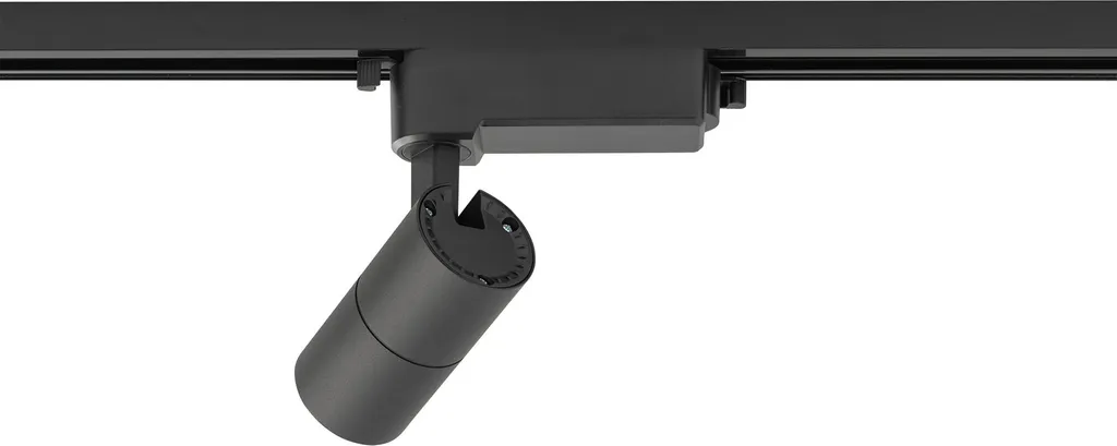 Éclairage d'accentuation réglable spot noir 7W pour rail unique - 2