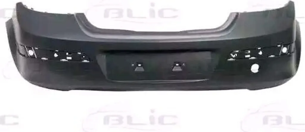 Pare-chocs arrière Opel Astra H pour réparation suite collision