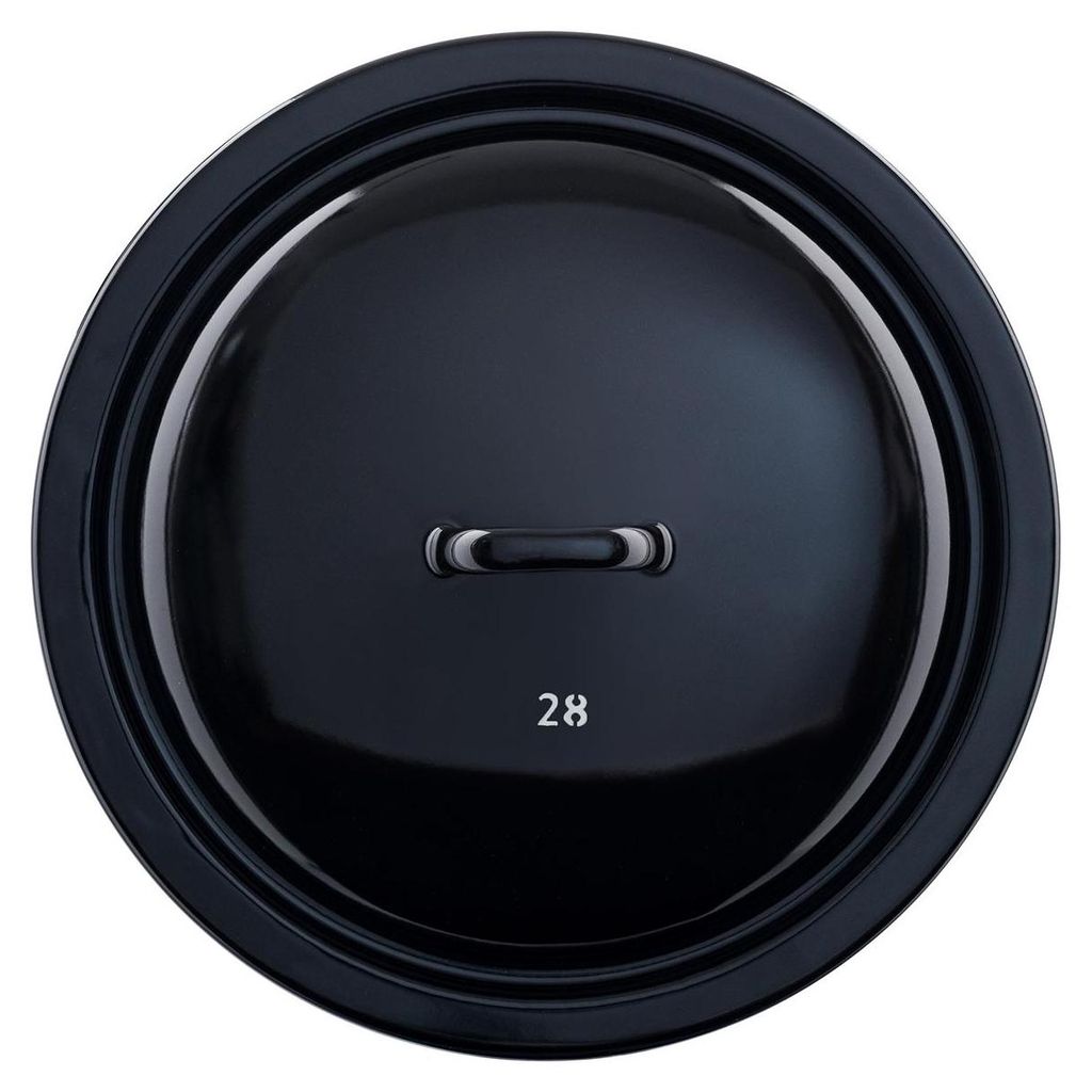 Riess LID 0260-017 Deckel, emailliert, 28 cm Durchmesser Produktbild 