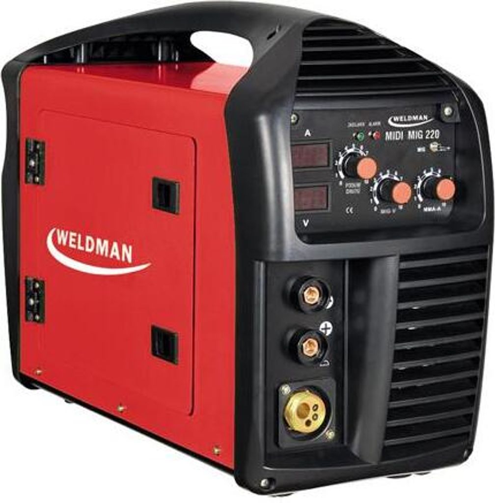 Weldman Półautomat Spawalniczy Midi Mig220 220A 35% 5Kg Zdjęcie produktu 