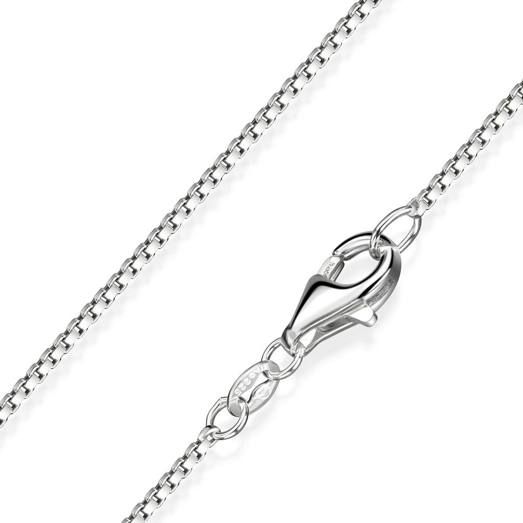 MATERIA Venezianerkette Silber 925 diamantiert - 1mm Produktbild 
