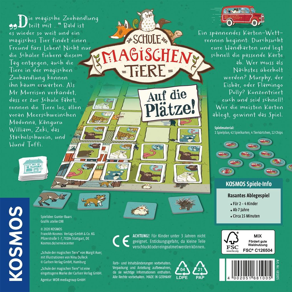 Die Schule der magischen Tiere - Auf die Plätze! Produktbild 2