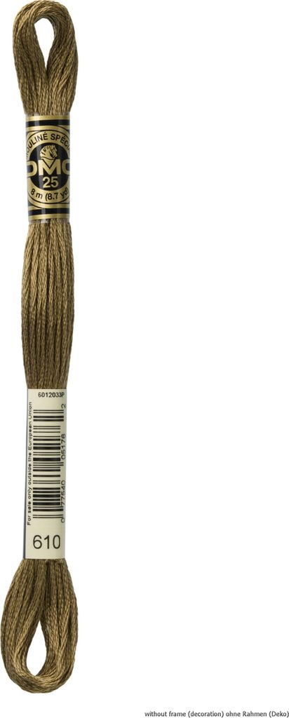 DMC Stickgarn Mouline Special 117MC -610, 6-fädig, 8m