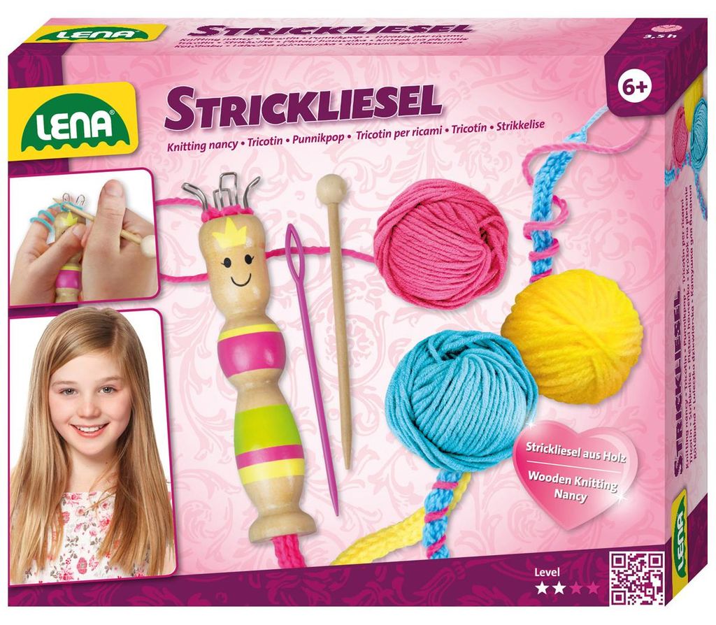 Lena Knitting Nancy, Zestaw do robienia na drutach dla Zdjęcie produktu 