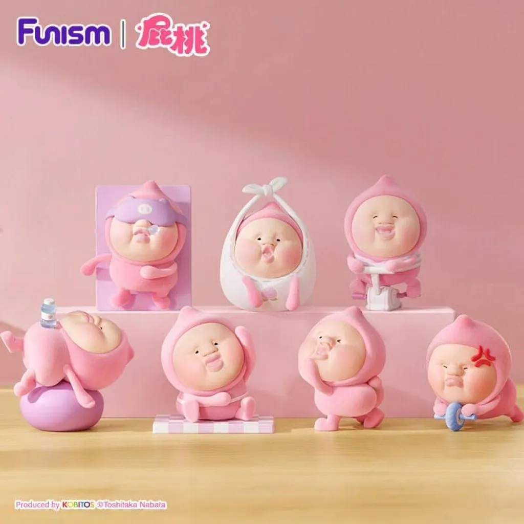 Décoration Bureau Kobitos Gym Challenges Display 6 Figurines de 8 cm