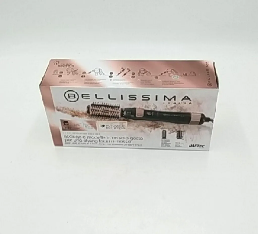 Finis les Frisottis avec la Brosse Rotative Bellissima My Pro Revolution