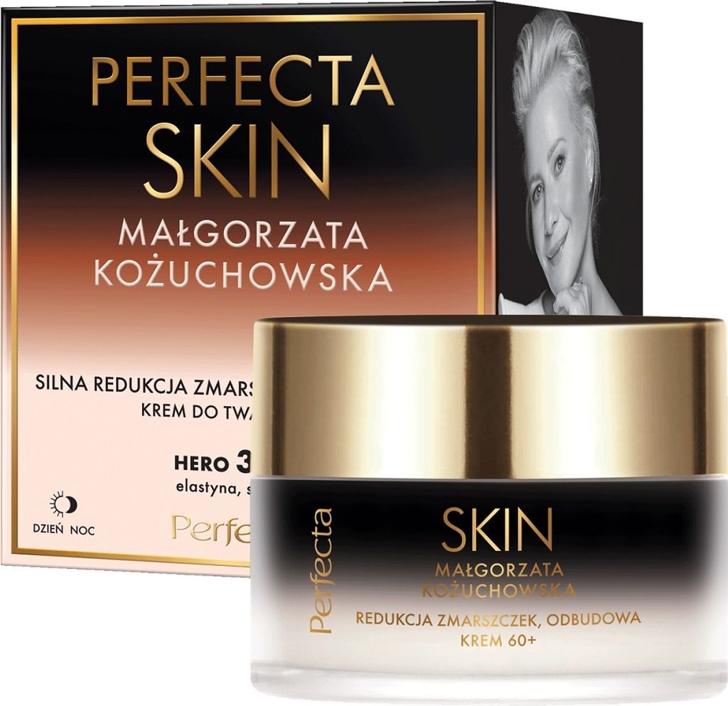 Perfecta Skin Małgorzata Kożuchowska Przeciwzmarszczkowy krem na dzień i na noc 60+, 50 ml