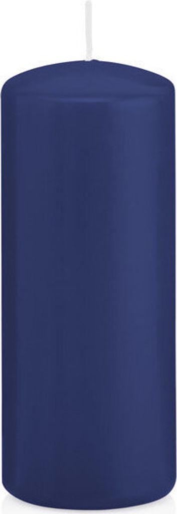 Stumpenkerzen in RAL-Qualität Dunkelblau Ø 48 x 100 mm, 24 Stück