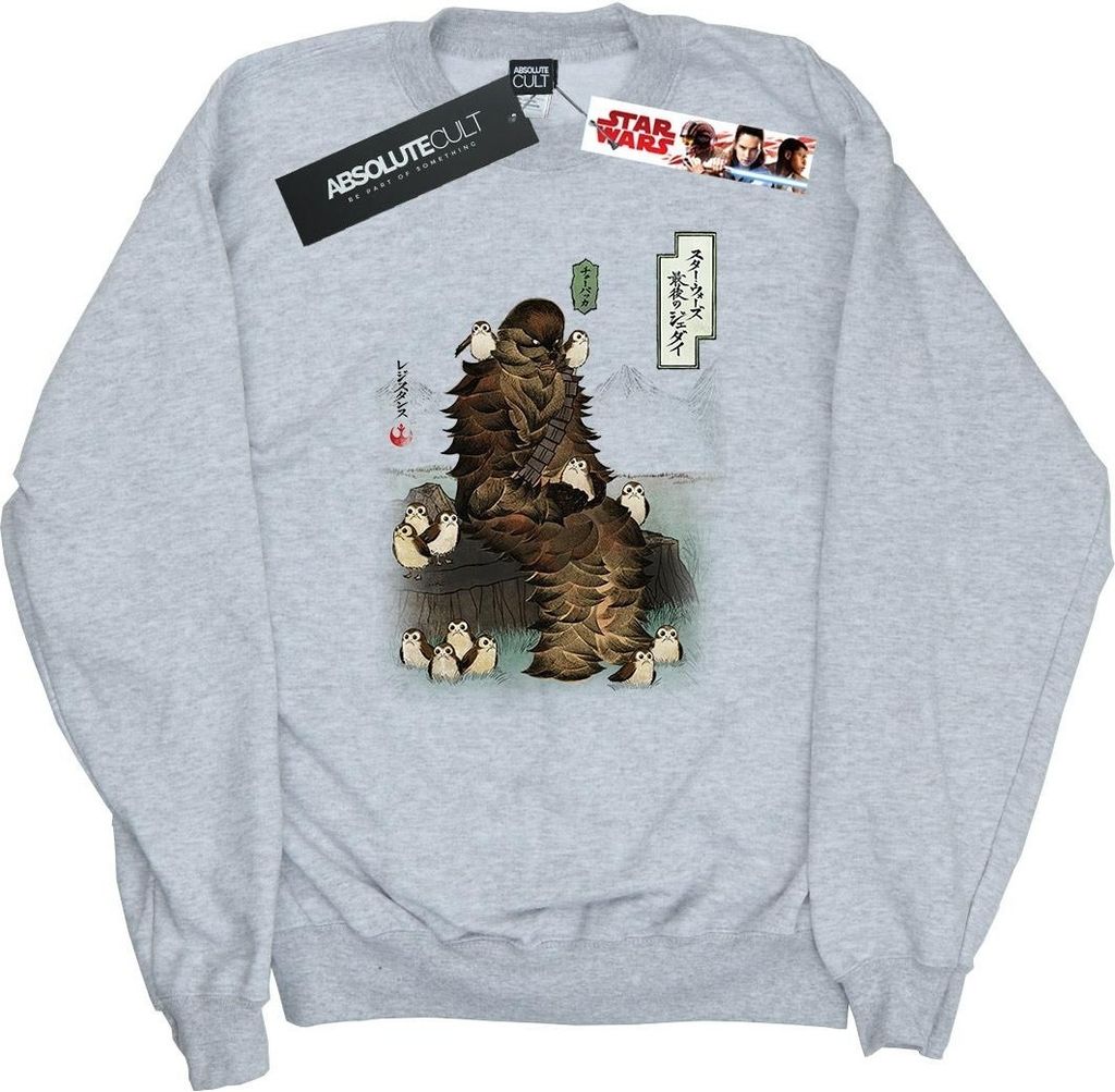 Star Wars - "The Last Jedi" Sweatshirt für Herren BI46276 (L) (Grau)