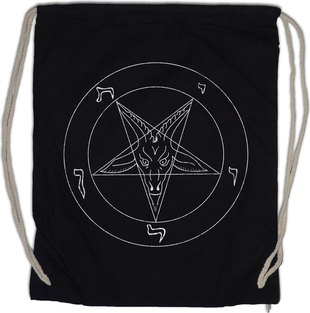 Urban Backwoods Sigil Of Baphomet, Turnbeutel, Farbe: Schwarz